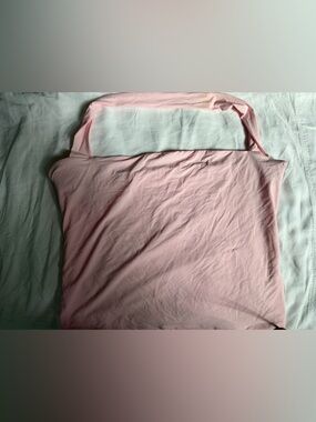 Women's Soft Pink Halter Top - Lightweight Everyday Layer